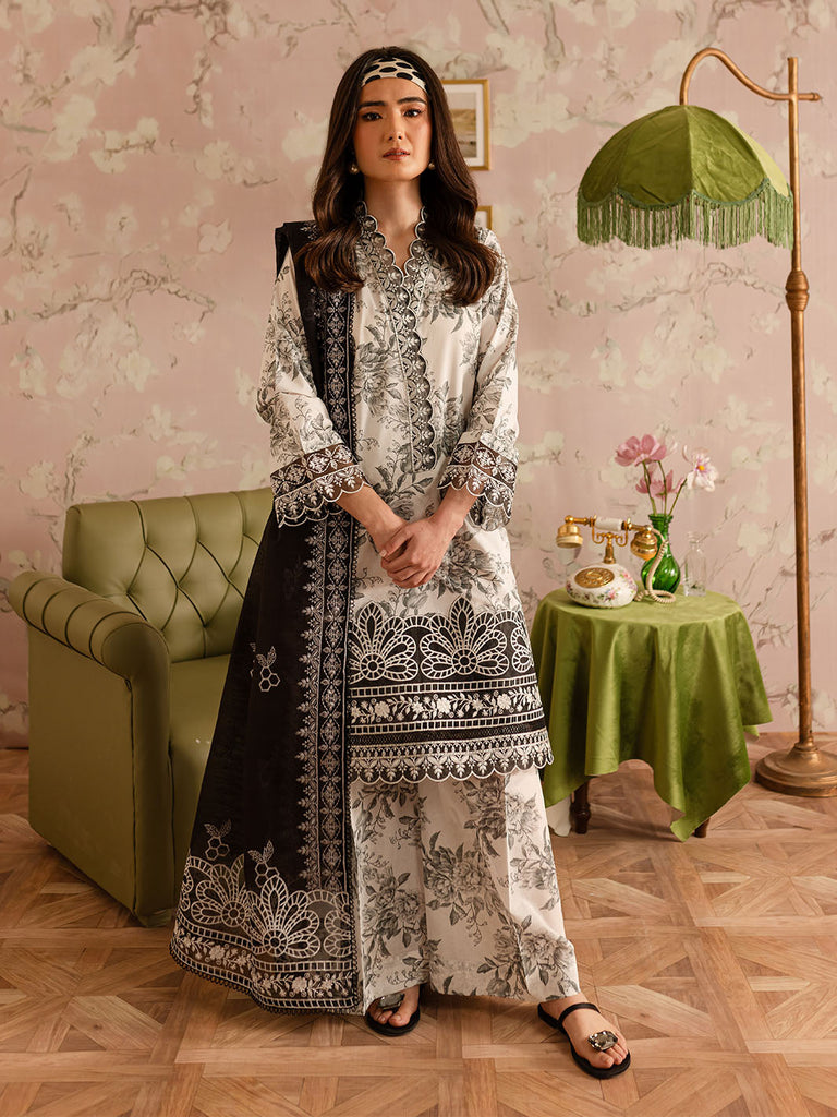 Mahnur Leila Printkari Lawn Edit – LP - 06