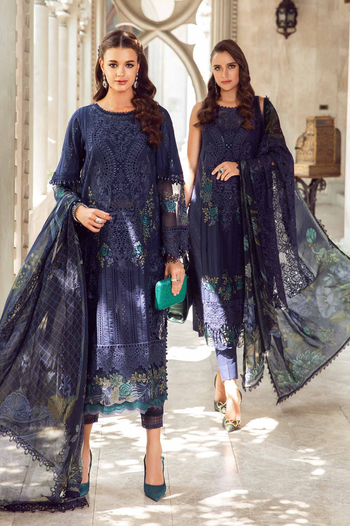 MARIA.B Luxury Eid Festive Lawn – D-24-09