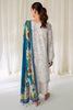 Qalamkar Qprints Eid Edit Lawn – AR-05  FLORINE