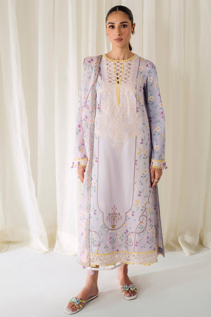 Qalamkar Qprints Eid Edit Lawn – AR-06  ORANE