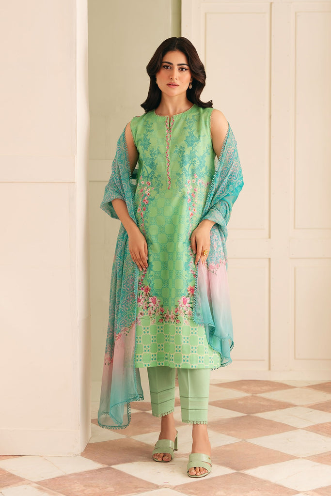 Sahar Selene Lawn – Seafoam Garden