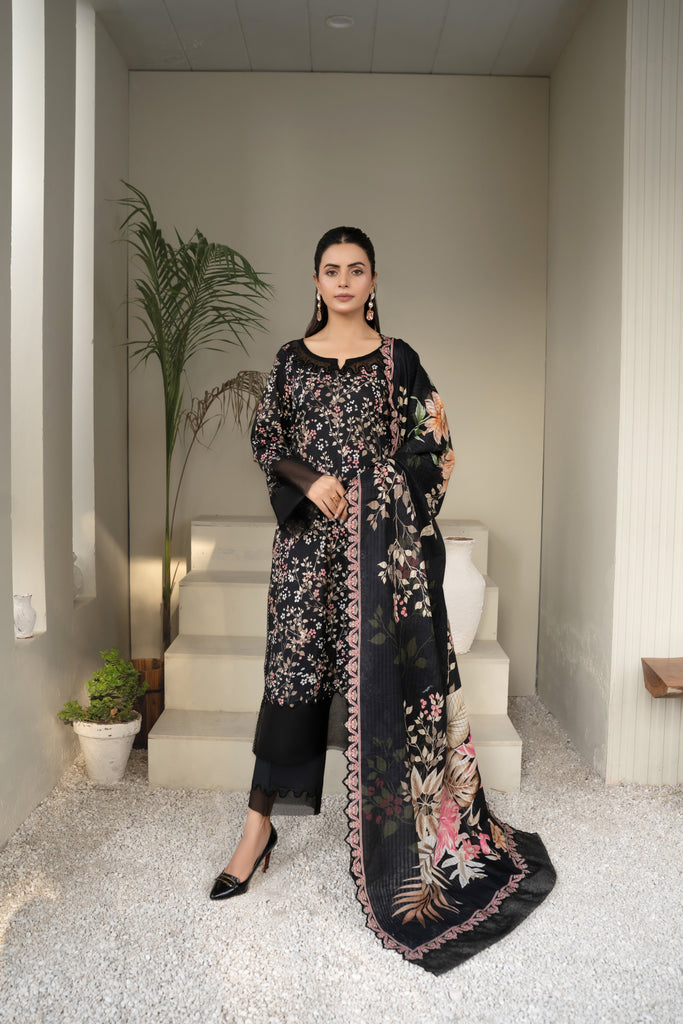 Firdous Resham Printed Cotton Fall '24 – D702