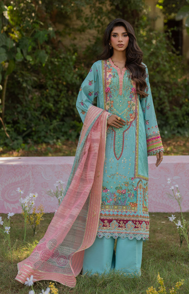 Qalamkar Luxe Silk Formals – UA-06  SARA