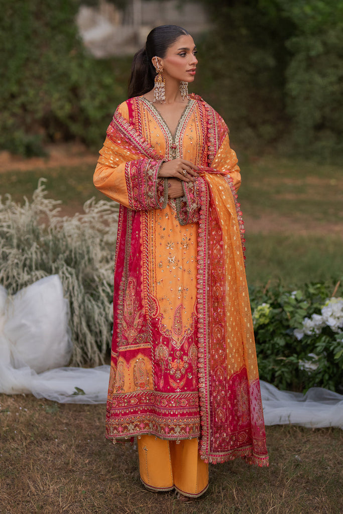 Qalamkar Luxe Silk Formals – UA-05  FIORE