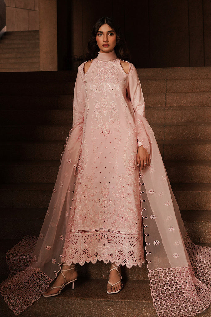 Afrozeh Luxury Chikankari Lawn – Rosella