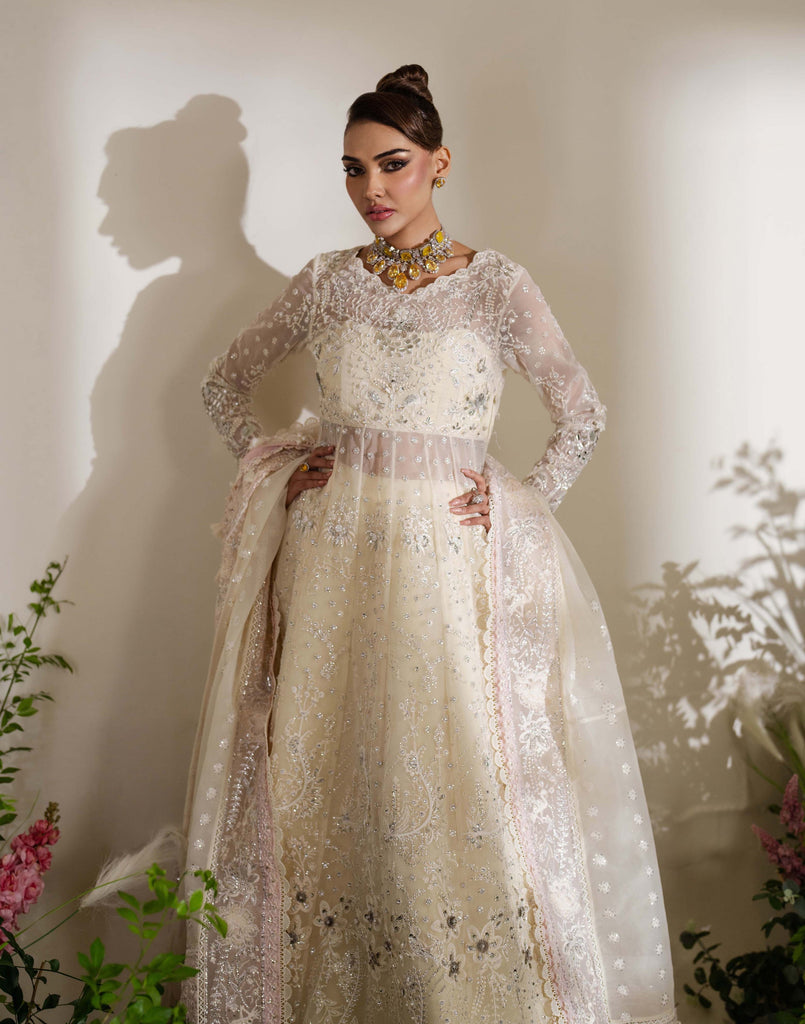 Zoya & Fatima Reem Festive Formals - 4PC Embroidered & Handwork Raw Silk – RAINA