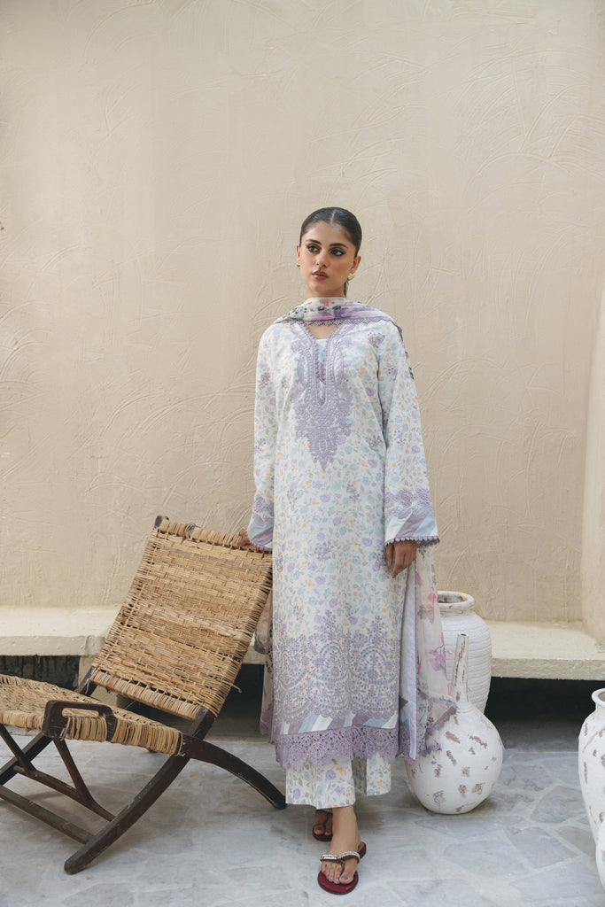 Aabyaan Shezlin Chikankari Lawn – LINA  (AF-02)