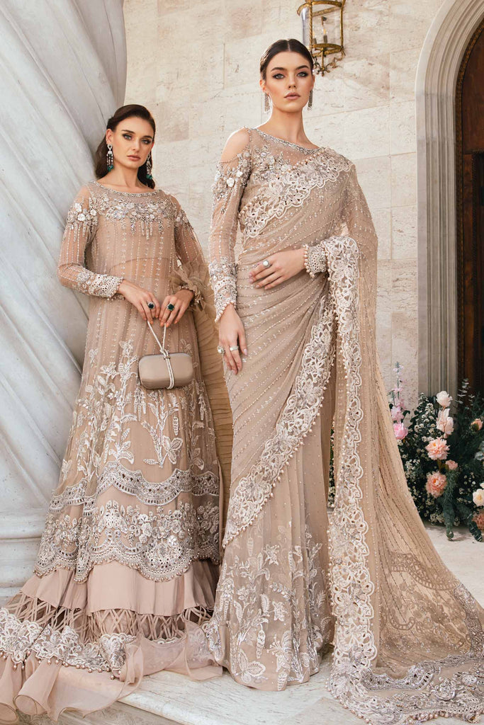 MARIA.B MBroidered Luxury Wedding Formals – Saree BD-2801