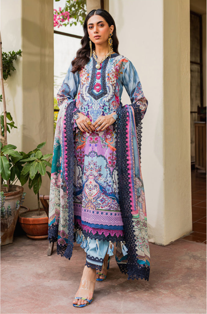 Firdous Lawn Collection with Chiffon Dupatta  – 20304-B