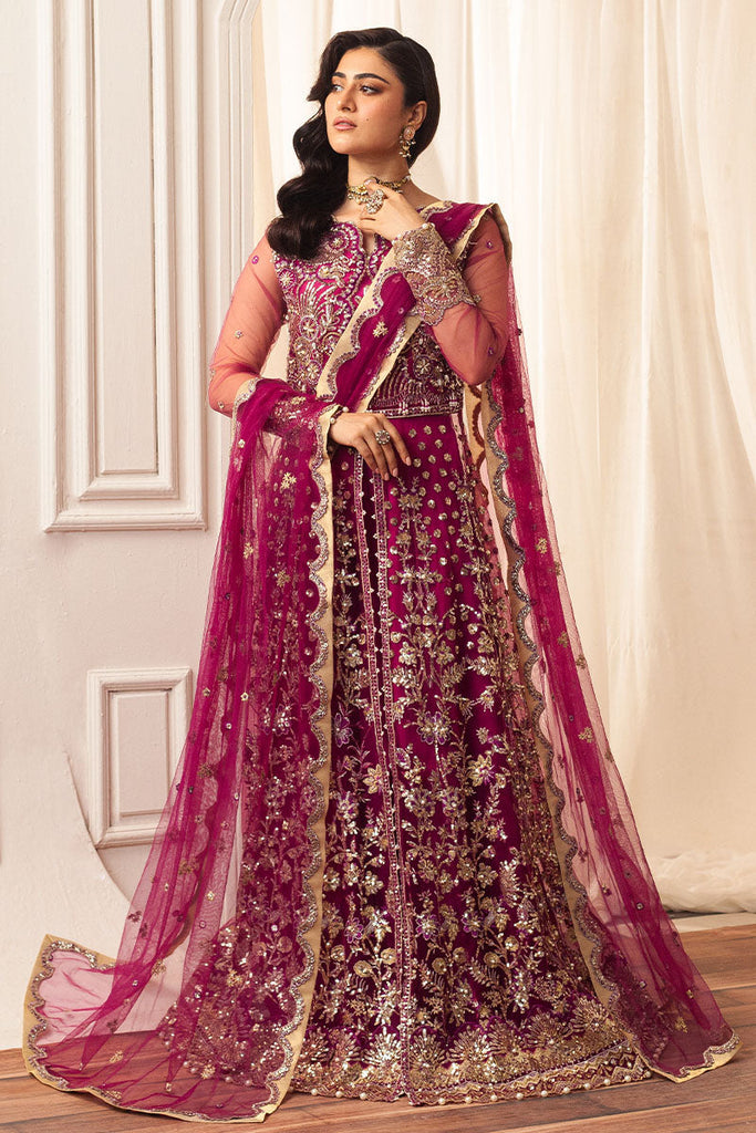 Mushq Hemline Aura Debut Wedding Formals – Fuchsia