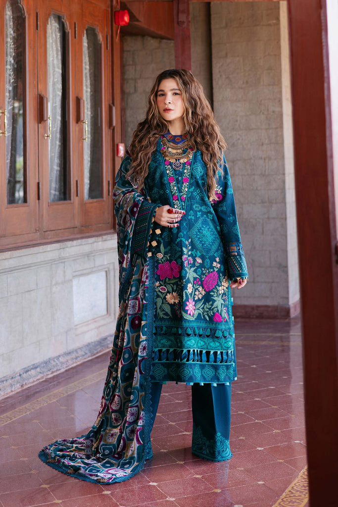 Maryam Hussain Luxe Winter Edition with Shawl – Opal