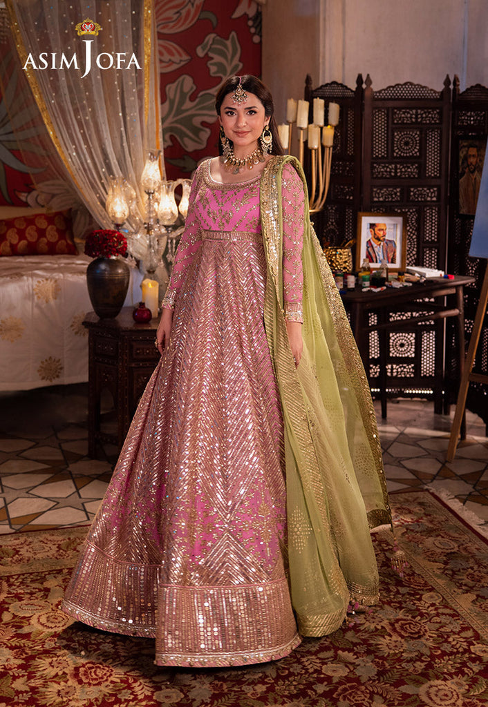 Asim Jofa Chandni Raatein Formals – AJCR-04 Embroidered Chiffon