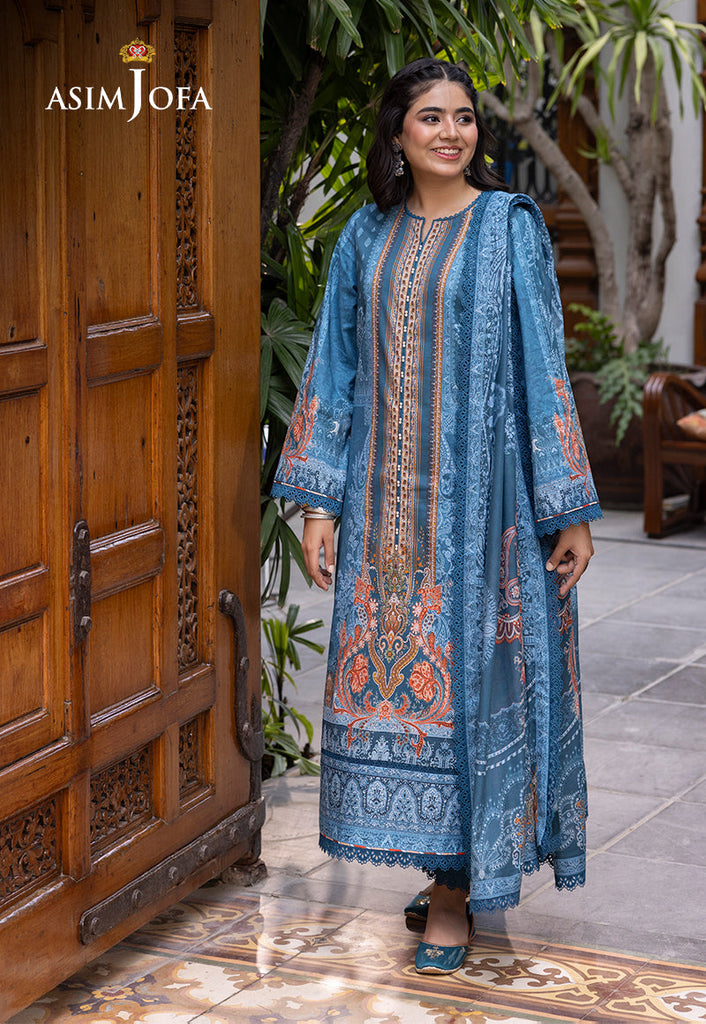 Asim Jofa Lawn Essential Prints – AJGB-18