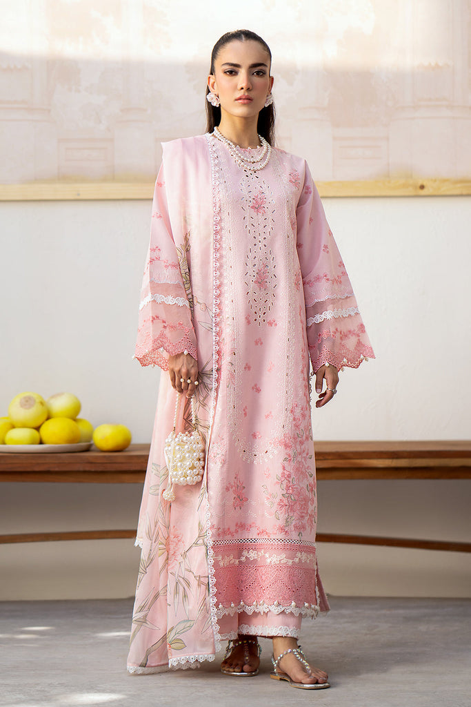 Saad Shaikh Luxe Eid Lawn – Pink Oasis