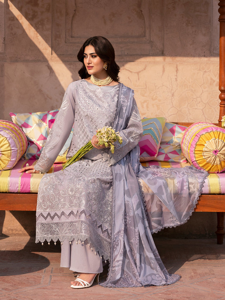 Mahnur Husn-e-Jahan Luxury Lawn – Maeve