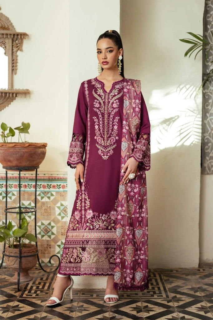 Aabyaan Miraal Signature Embroidered Viscose Fall Collection – BESMA (AV-05)