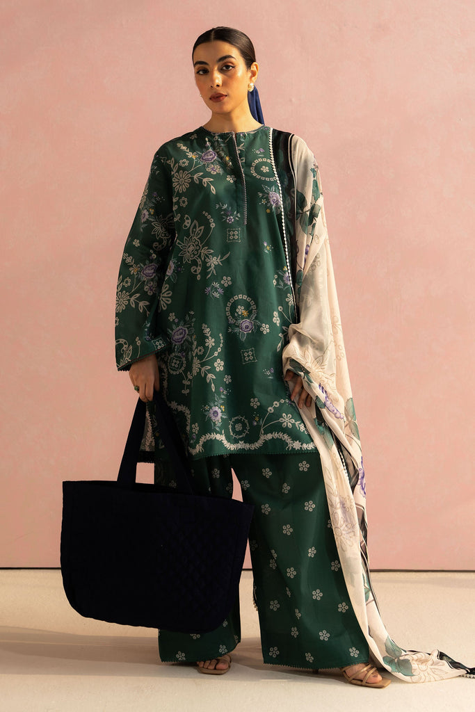 Zara Shahjahan Coco Lawn Prints – Nora-8B