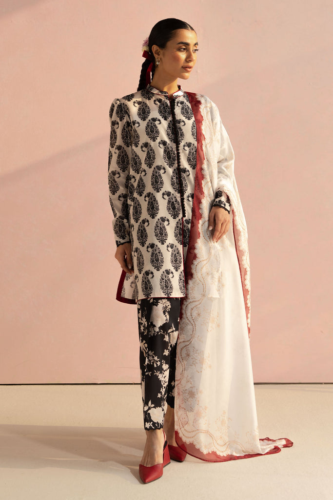 Zara Shahjahan Coco Lawn Prints – Paisley-6A