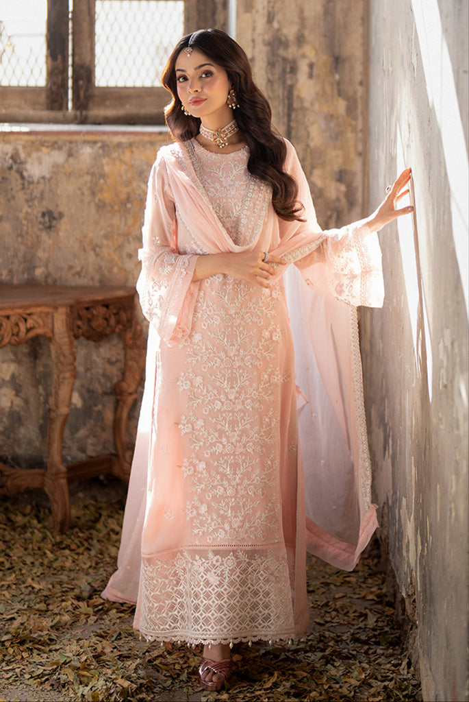 Azure Ensembles Luxury Chiffon Formals – Pink Mirage