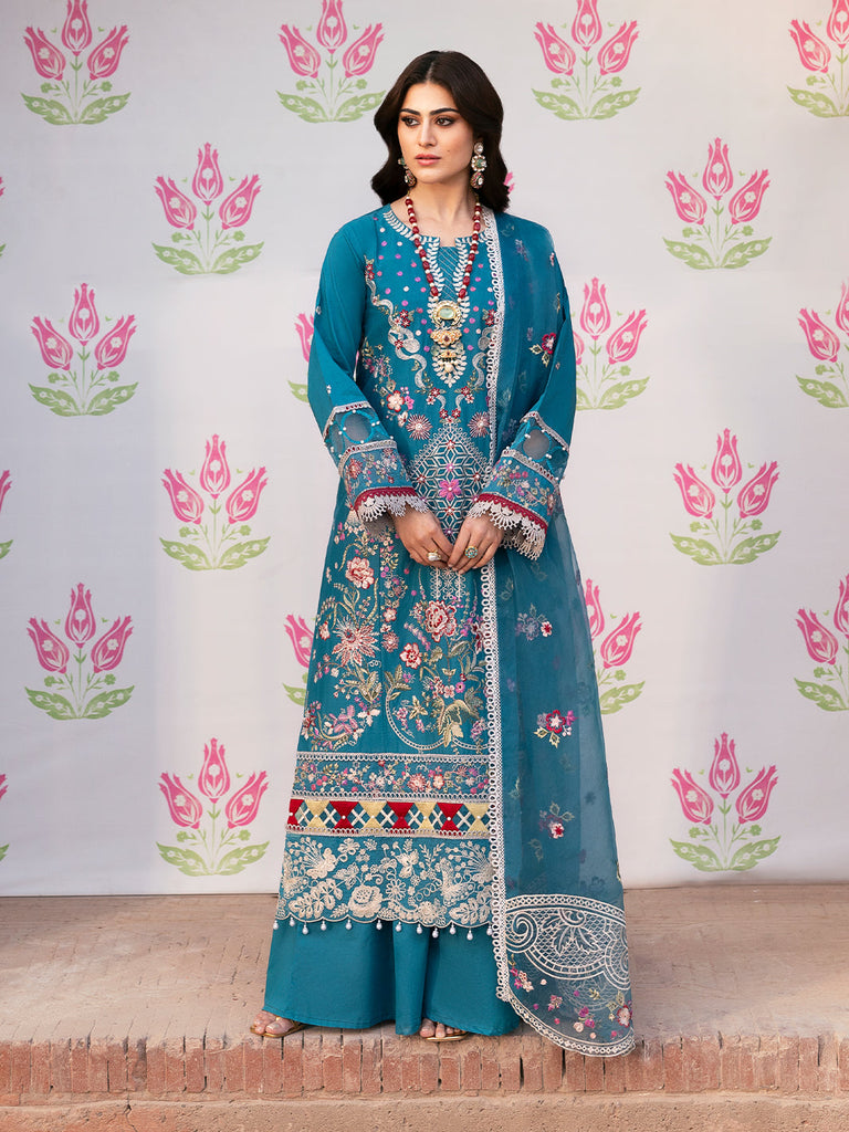 Mahnur Husn-e-Jahan Luxury Lawn – Renee