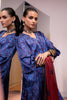 AlKaram Silkworks Silk Collection – SK-03A-23-NAVY | 3 Piece