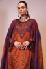 AlKaram Silkworks Silk Collection – SK-08A-23-PLUM | 3 Piece