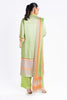 Alkaram Chamois Silk Suit With Printed Tissue Silk Dupatta – SK-15-24-Light Green