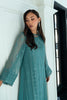 Azure Ensembles Luxury Eid Chiffon Formals – Sage Mystery