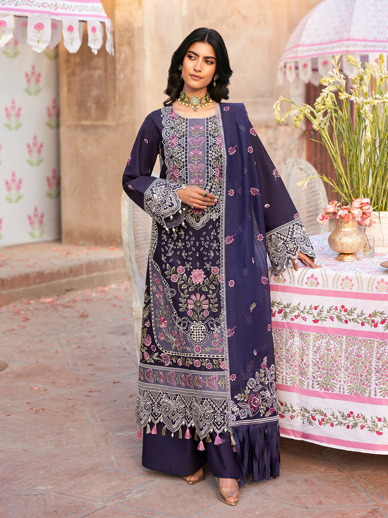 Mahnur Husn-e-Jahan Luxury Lawn – Serina