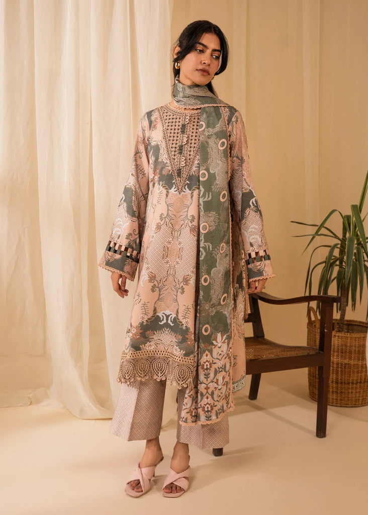 Aabyaan Izabel Linen Prints Fall/Winter – ZARA (AZ-06)