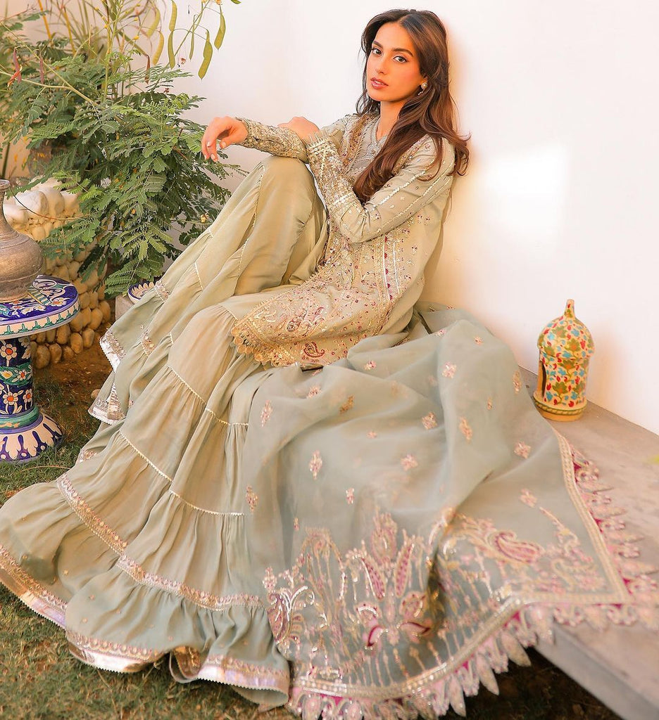 Qalamkar Dilnaaz Luxury Wedding Formals – DN-06 FARIZA