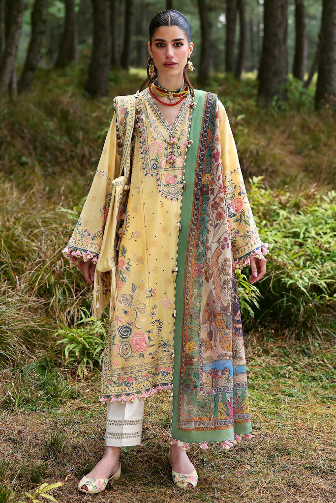 Zaha Neelum Luxury Lawn – ZURI (ZL25-12 A)