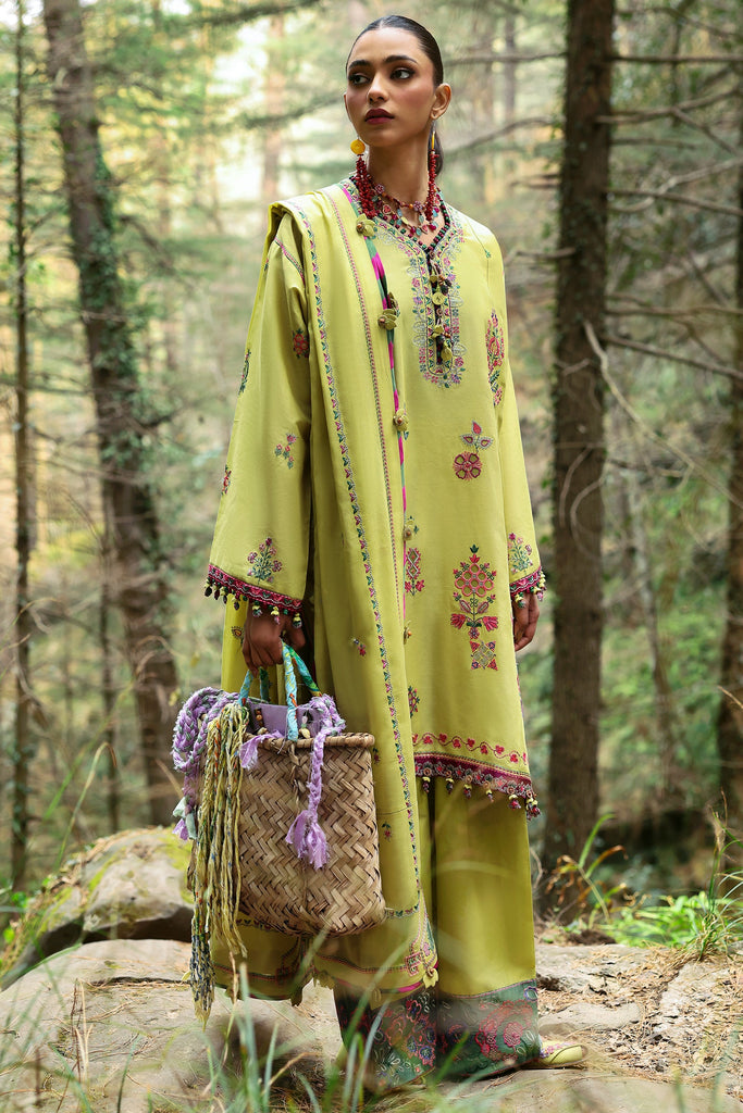 Zaha Neelum Luxury Lawn – RHEA (ZL25-14 B)