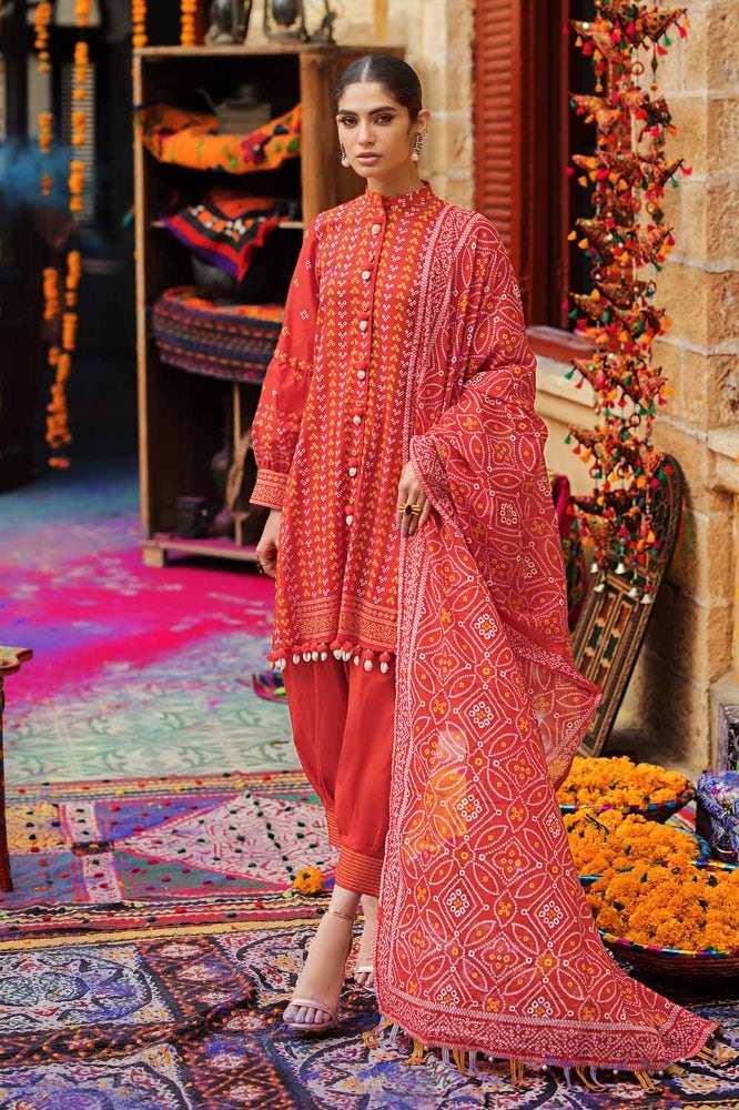 Gul Ahmed – 3 Piece Printed Lawn Suit CL-42017 B