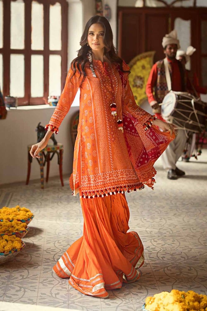 Gul Ahmed – 3 Piece Printed Lawn Suit CL-42036 B