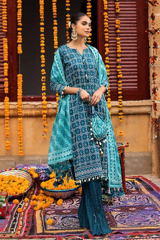 Gul Ahmed – 3 Piece Printed Lawn Suit CL-42061 B