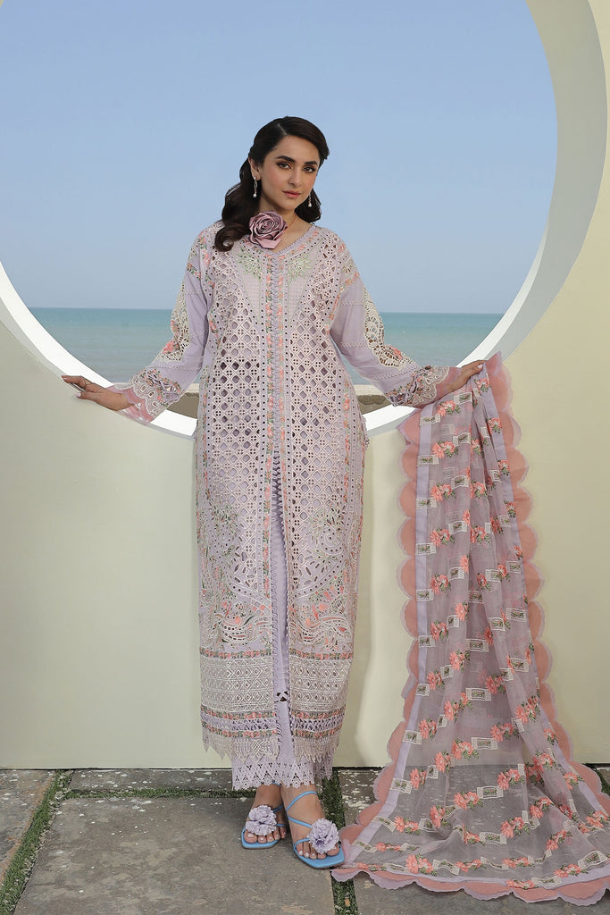 Maryam Hussain Festive Luxury Lawn – Feroz