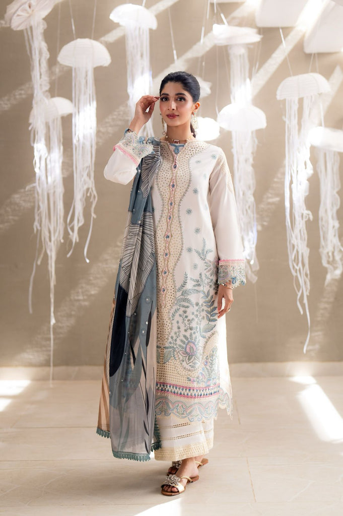 Aabyaan X Mawra Hocane · Saagar Luxury Lawn – ZAIRA (AS-09)