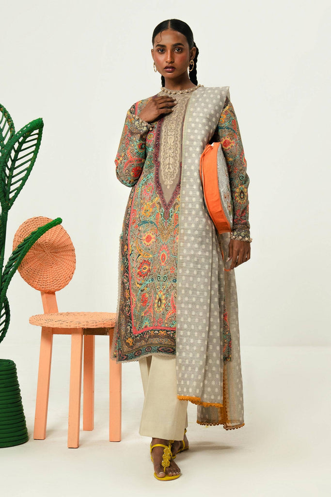 Sana Safinaz Summer Mahay Lawn Vol-2 – H242-004B-2DD