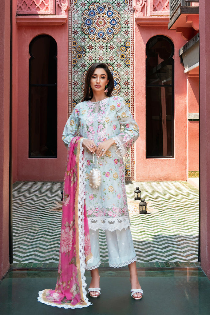 Saira Rizwan Luxury Lawn Vol-2  – Fanny SRLL2-24-07