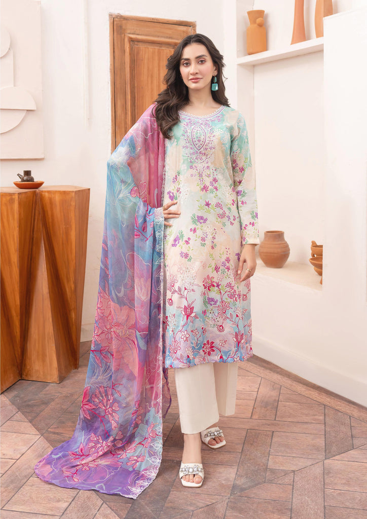 Gulljee Rang Pasand Spring/Summer Lawn – D-8