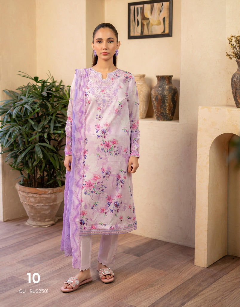 Gulljee Ruhay Sukan Spring/Summer Lawn – D-10