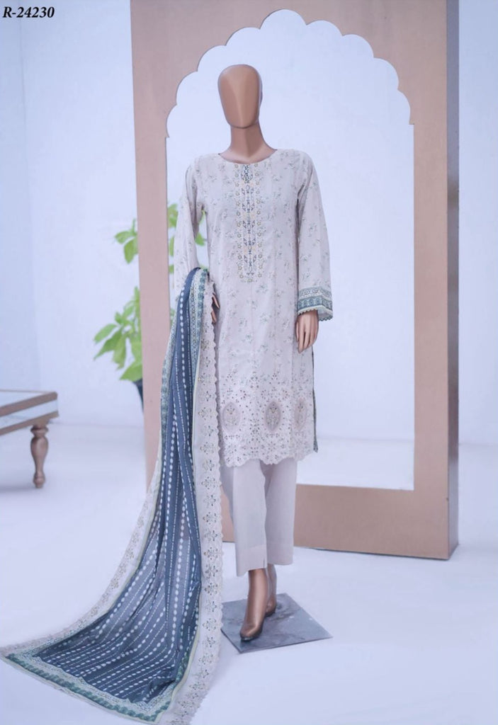 Riwayat Embroidered Lawn Collection – R-4