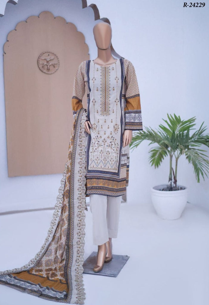 Riwayat Embroidered Lawn Collection – R-5