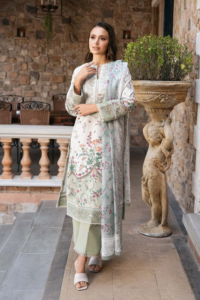 Afrozeh Damask The Holiday Edit Lawn – Rosheen A