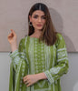 Zellbury Shirt Shalwar Dupatta – Green – Cambric Suit-0637