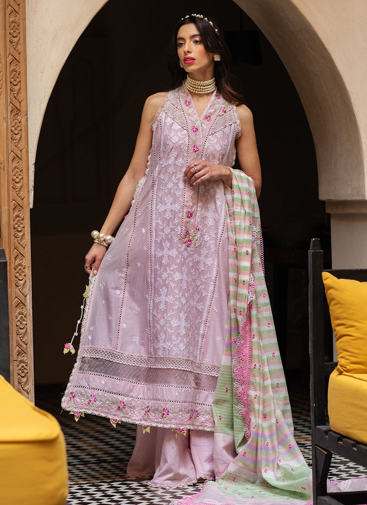 Farah Talib Aziz Luxury Lawn Collection 2023 – SETTI BLUSH