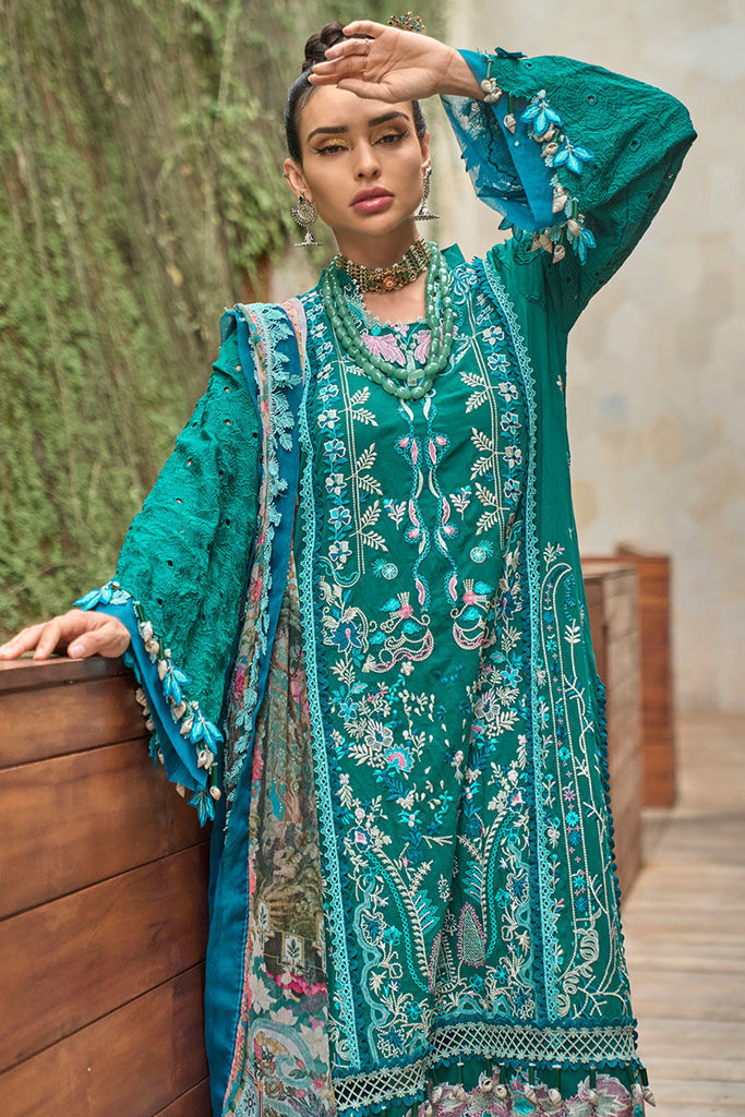 Ansab Jahangir Zoha Luxury Lawn Collection – Frangipani