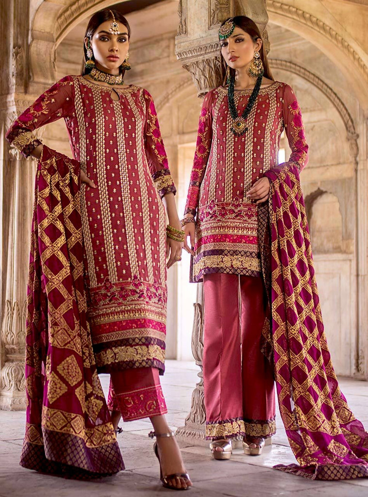 Zainab Chottani Jamdani Wedding Festive Collection 2019 – JWF02 - Riwayat