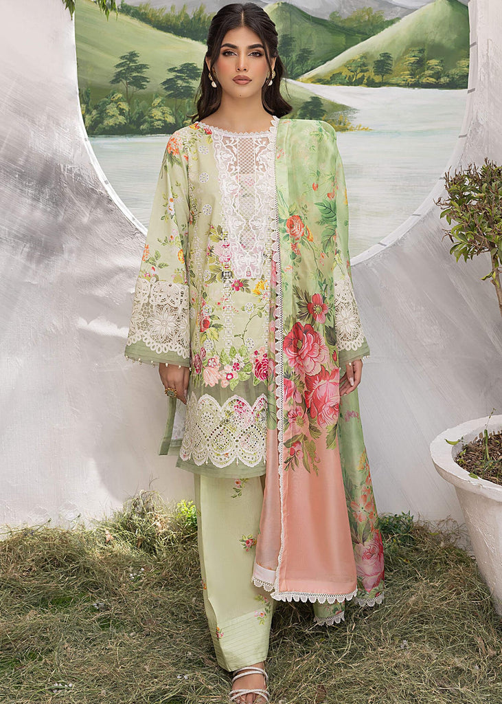 Asifa & Nabeel Aleyna Lawn Collection Vol-2 – CAMELLIA (ALV-07)